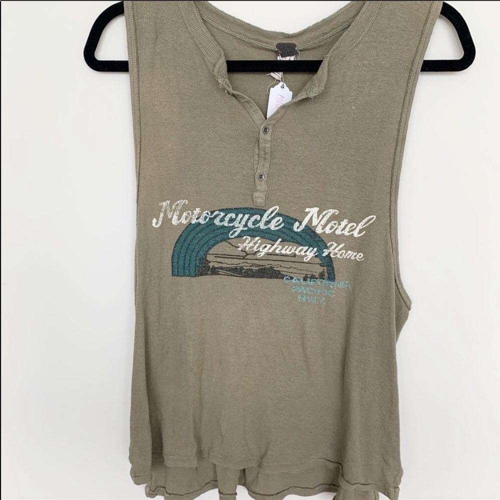 Free people graphic tank